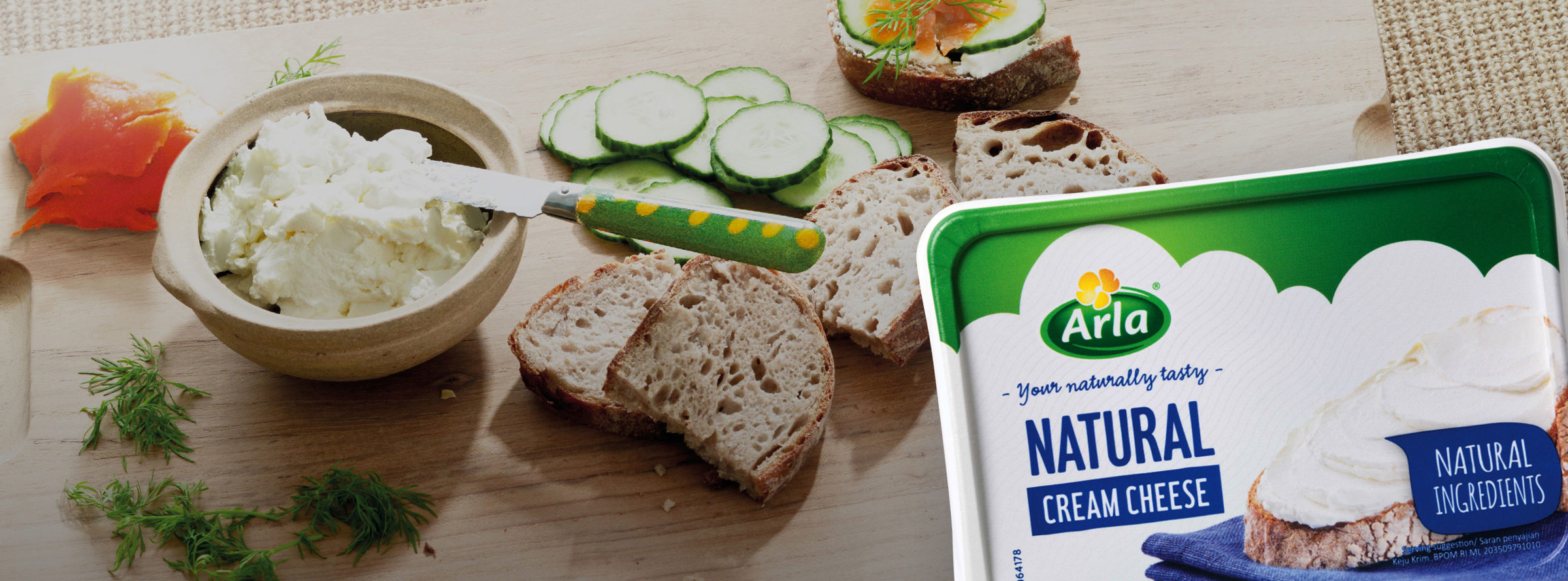 Arla Natural Cream Cheese | Arla Philippines